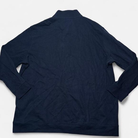 Brooks Brothers Navy Half Zip Pullover Sweater Size 3XLT - Picture 2 of 5